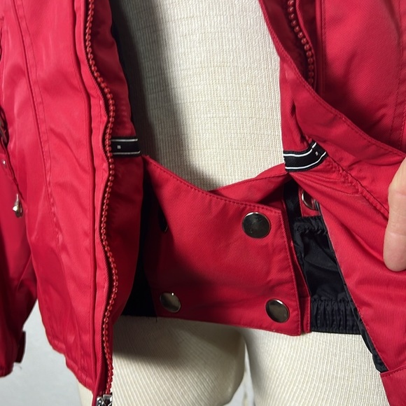 NILS Red Snowboarding Ski Winter Jacket Size 6 - Picture 9 of 16